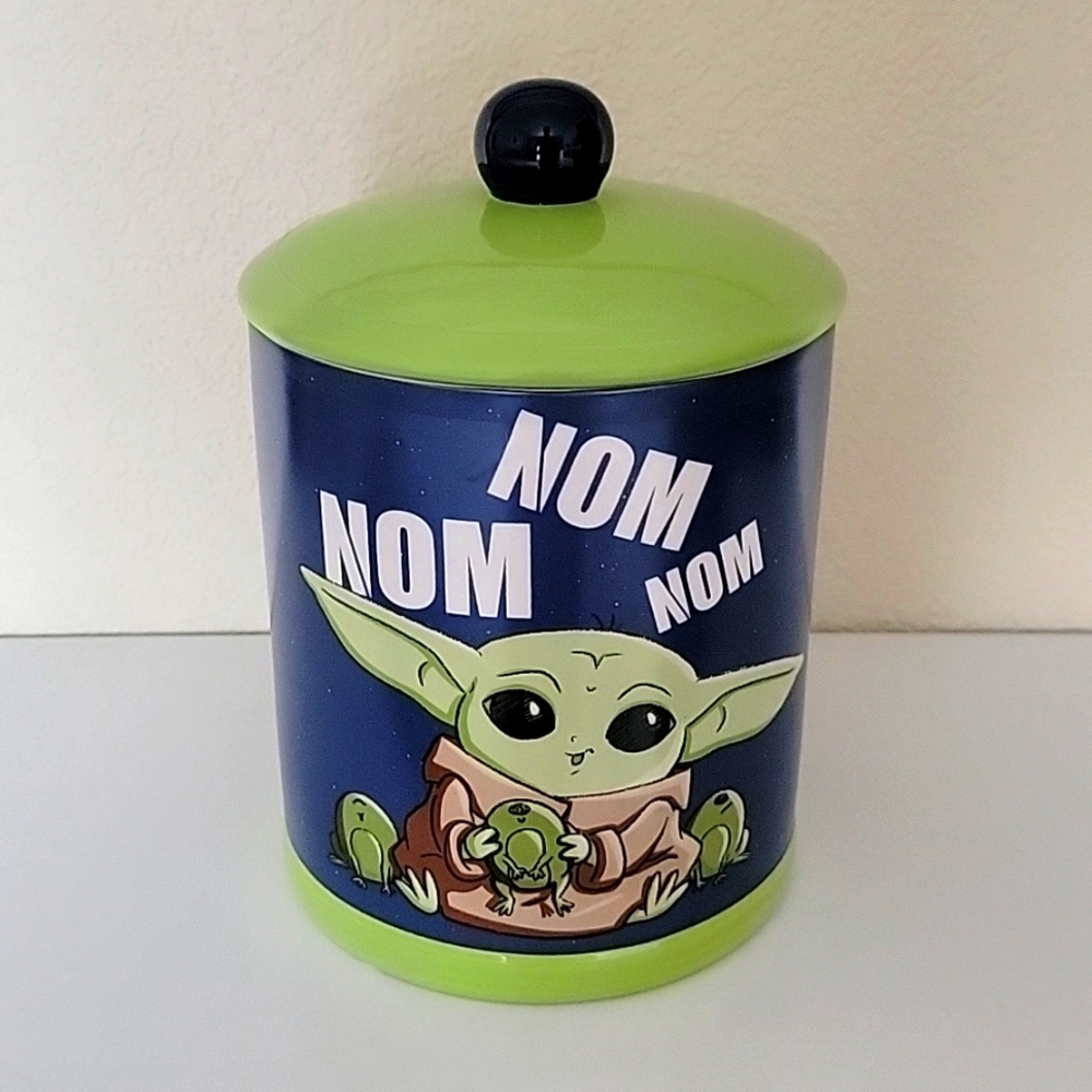 Baby Yoda Cookie Jar